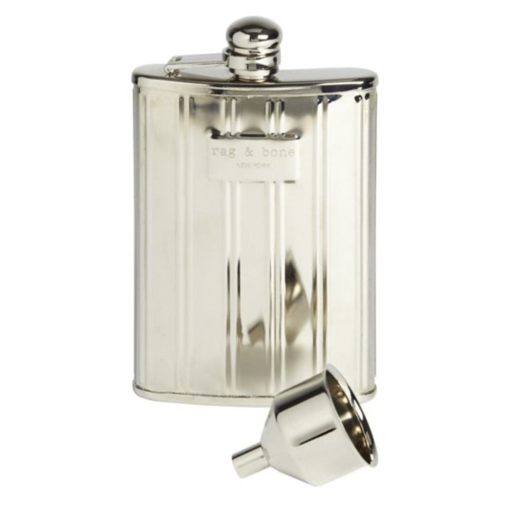 Rag &‎ Bone Silver flask